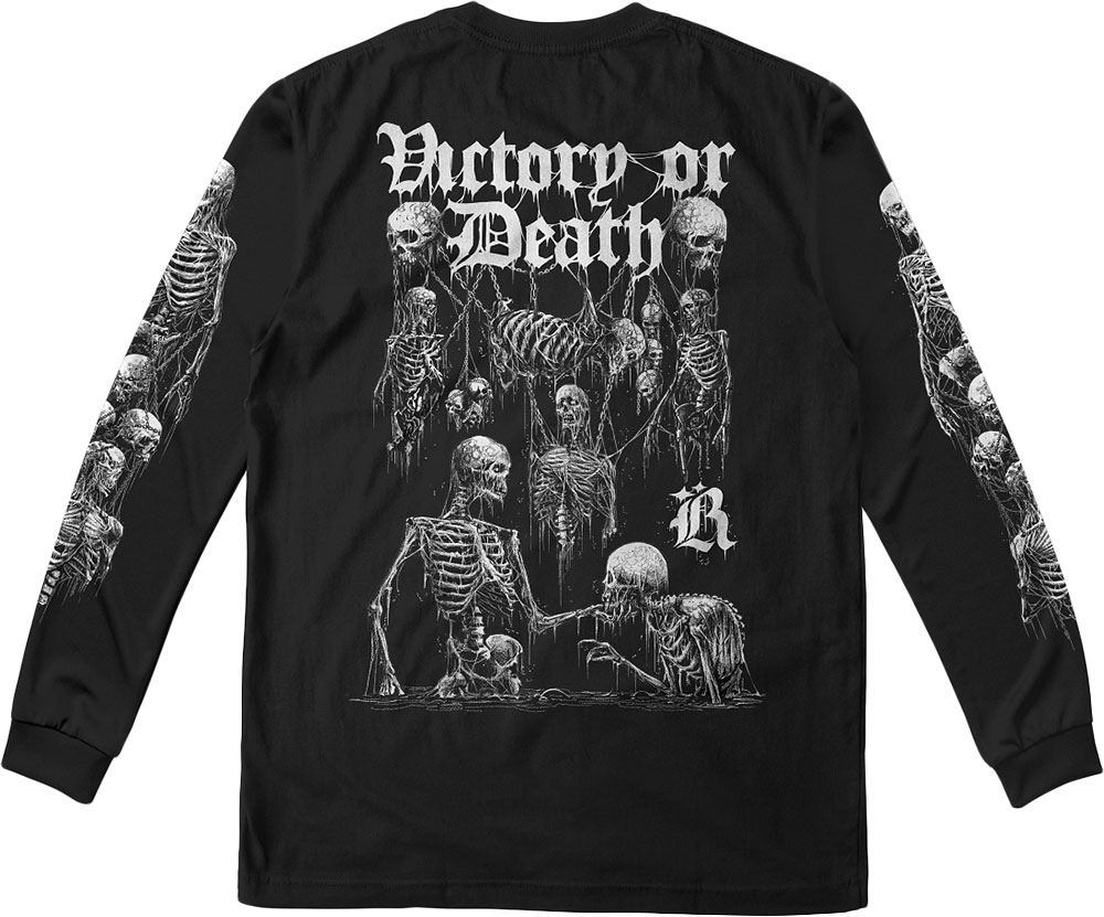 Victory Or Death - Maillot de manga larga