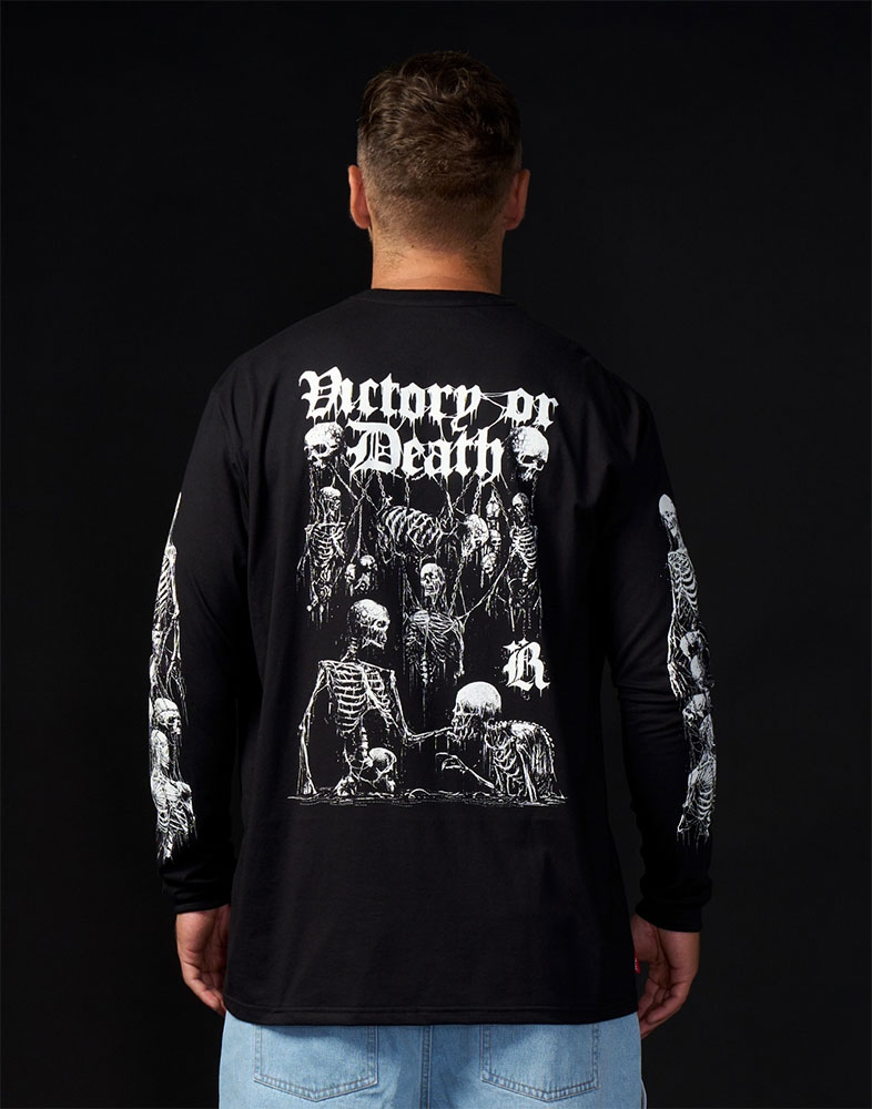 Victory Or Death - Maillot de manga larga