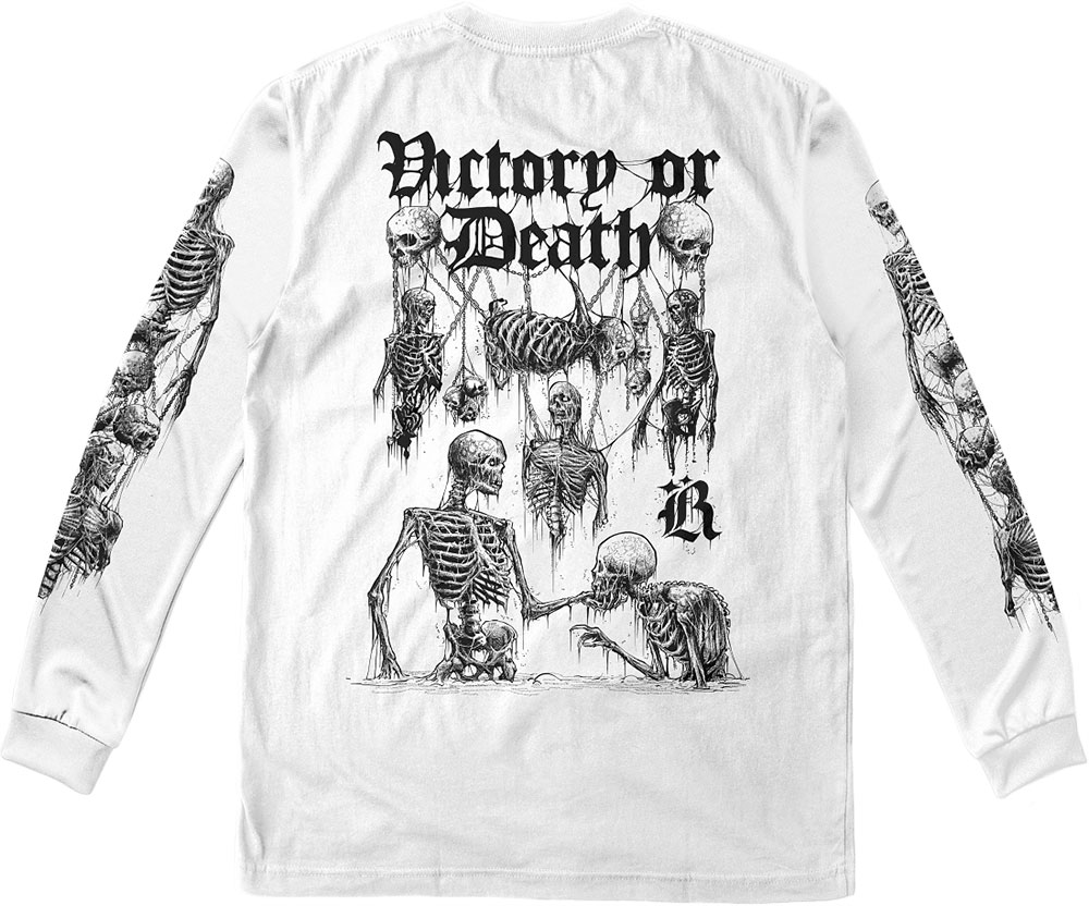 Victory Or Death - Maillot de manga larga