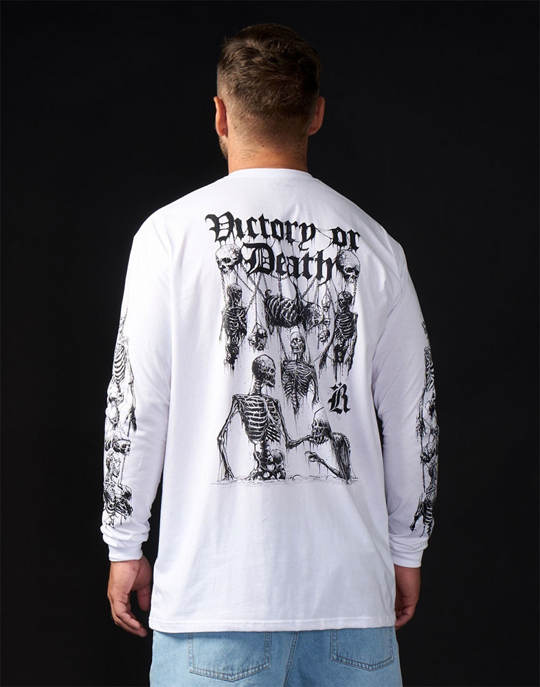 Victory Or Death - Maillot de manga larga