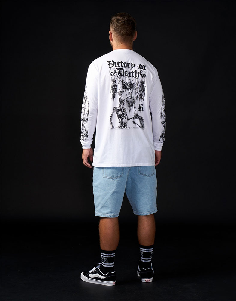 Victory Or Death - Maillot de manga larga
