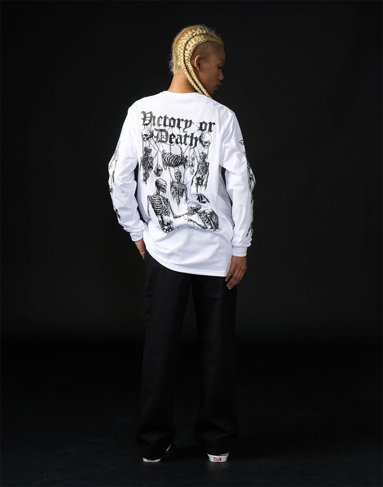 Victory Or Death - Maillot de manga larga