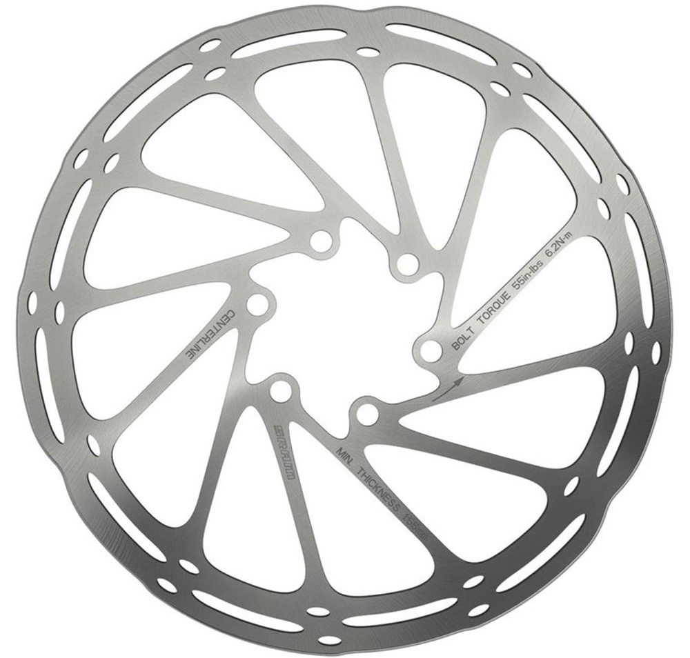 Disco freno Centerline arrotondato a 6 fori da 200 mm TOP-DEAL