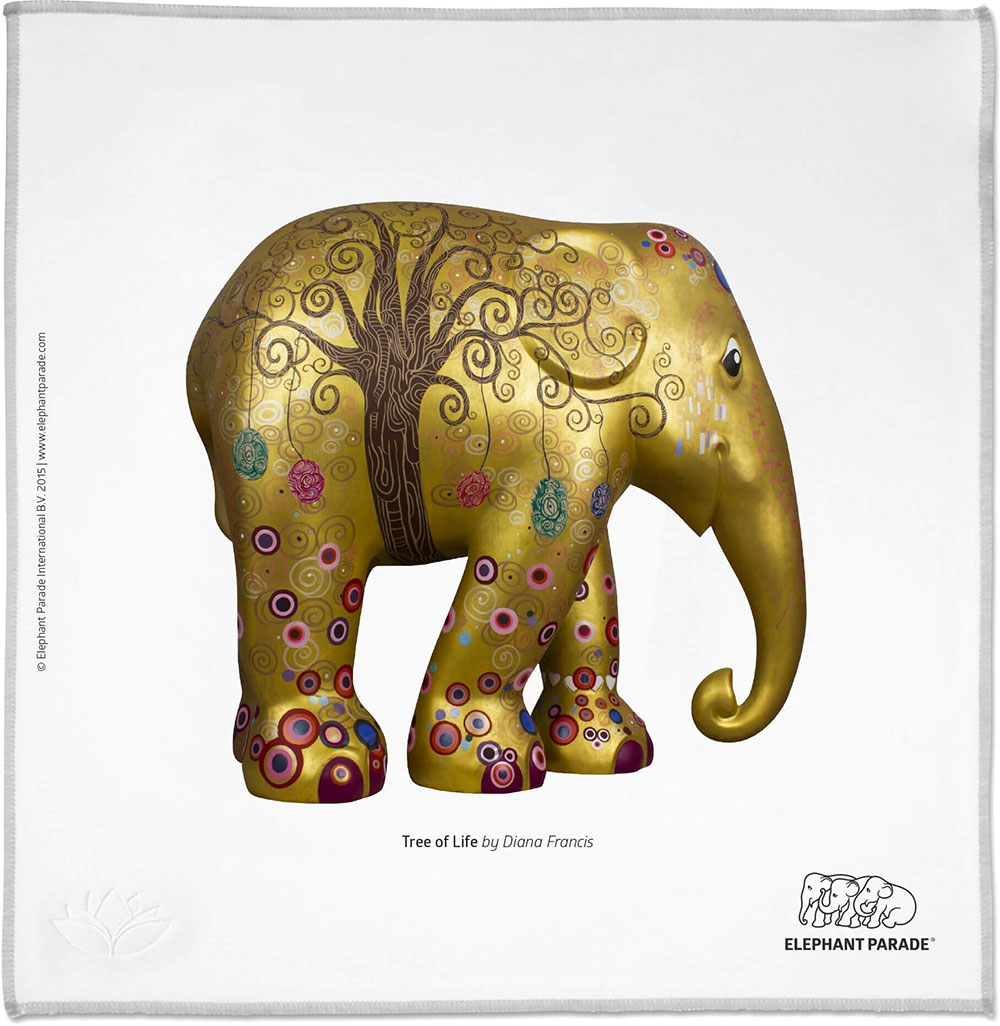 TREE OF LIFE / Diana Francis - Panno in microfibra premium