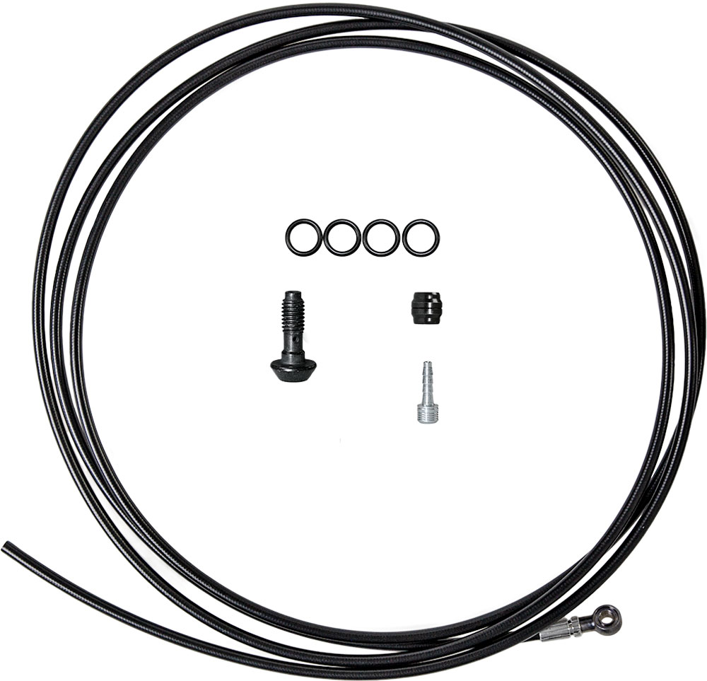 Bremsleitung 2500mm mit Banjo 90° für MT-Serie