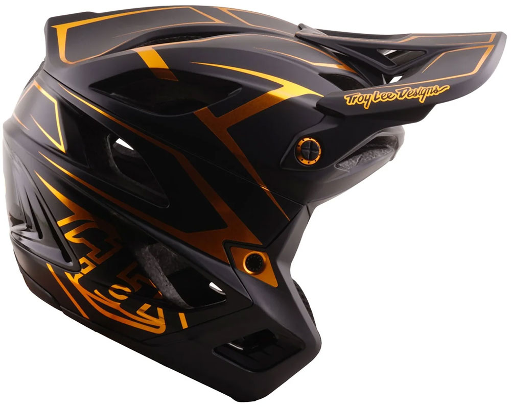 Stage Stunt MIPS - Fullface Helm Pinstripe / Black