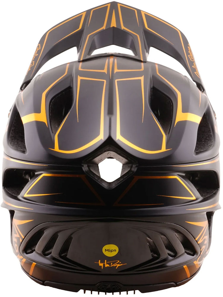 Stage Stunt MIPS - Fullface Helm Pinstripe / Black