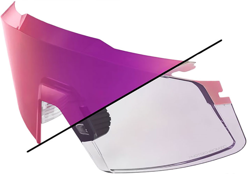 Aerocraft (Purple Mirror Photochromic Lens) - Lente di ricambio