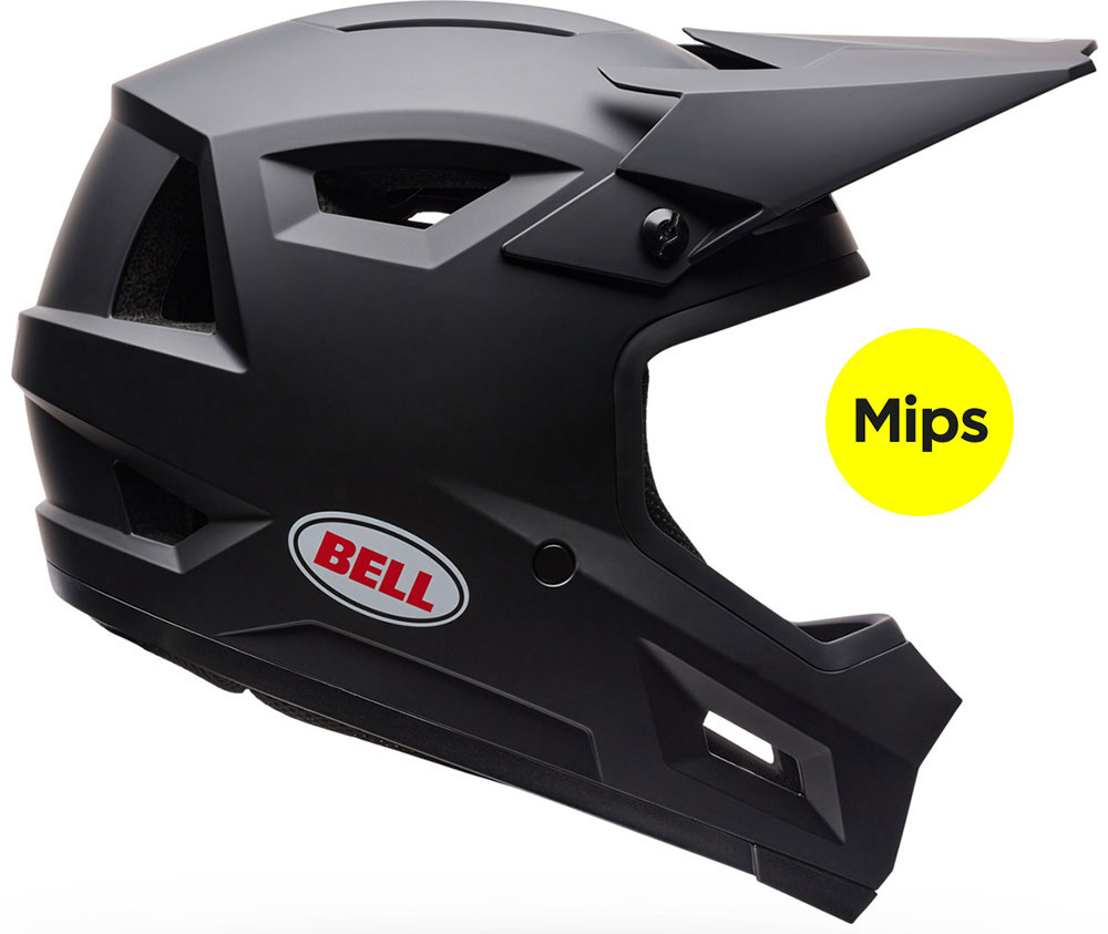 Sanction 2 DLX - Casque fullface Blip Matte Black