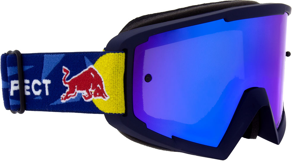 WHIP-015 smoke with blue mirror - MX Goggle
