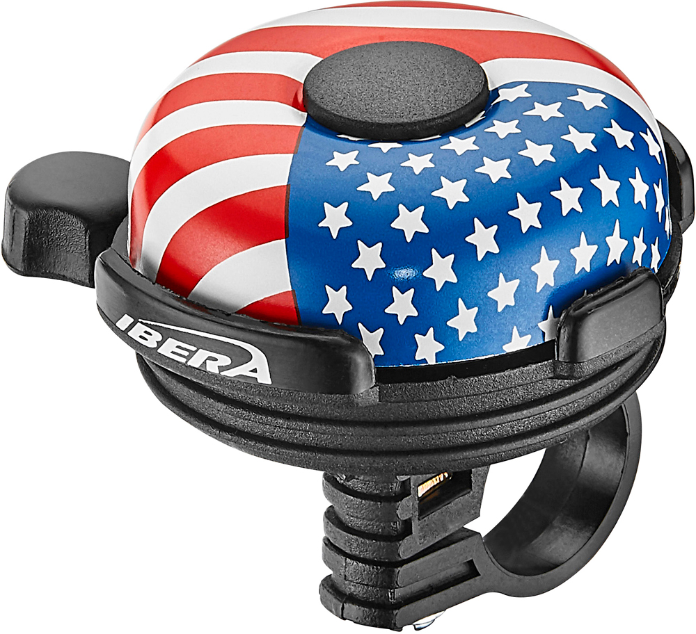 IB-BE6 bicycle bell – American Flag (USA)