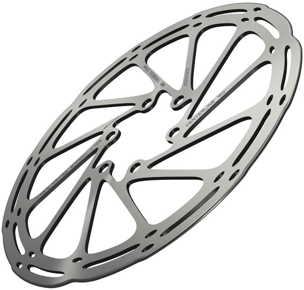 Disco freno Centerline Rounded da 2,0 mm a 6 fori