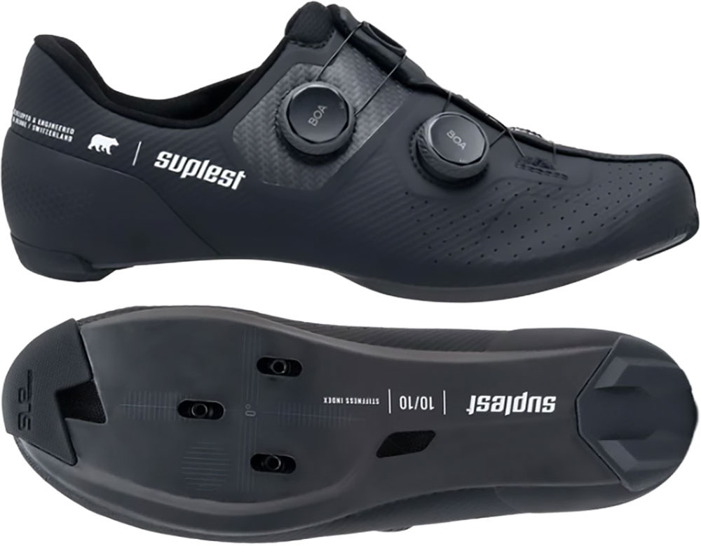 Suplest Road Pro - Road Cycling Shoes Black Road Shoes | Bike-Discount