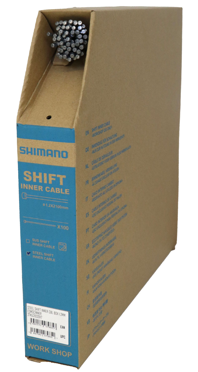 Stahl Schaltzug 1,2mm x 2100mm (100er Box)