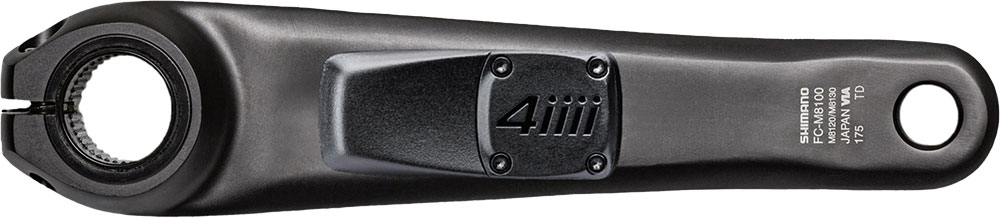 Precision 3+ Powermeter Kurbelarm für Shimano XT FC-M8100