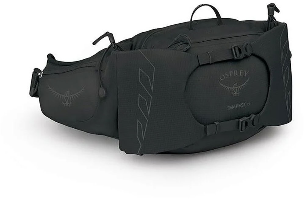 Tempest 6 - Damen Multisport-Gürteltasche black coal grey