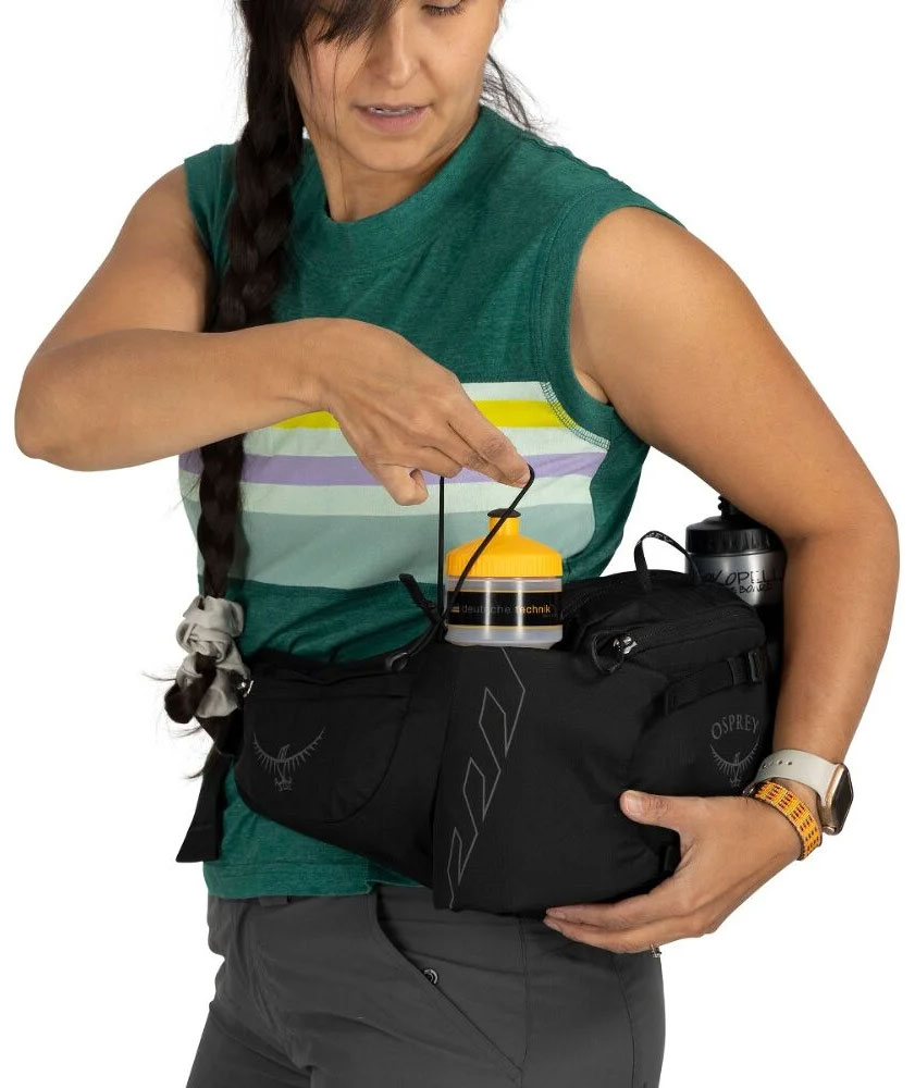 Tempest 6 - Damen Multisport-Gürteltasche black coal grey