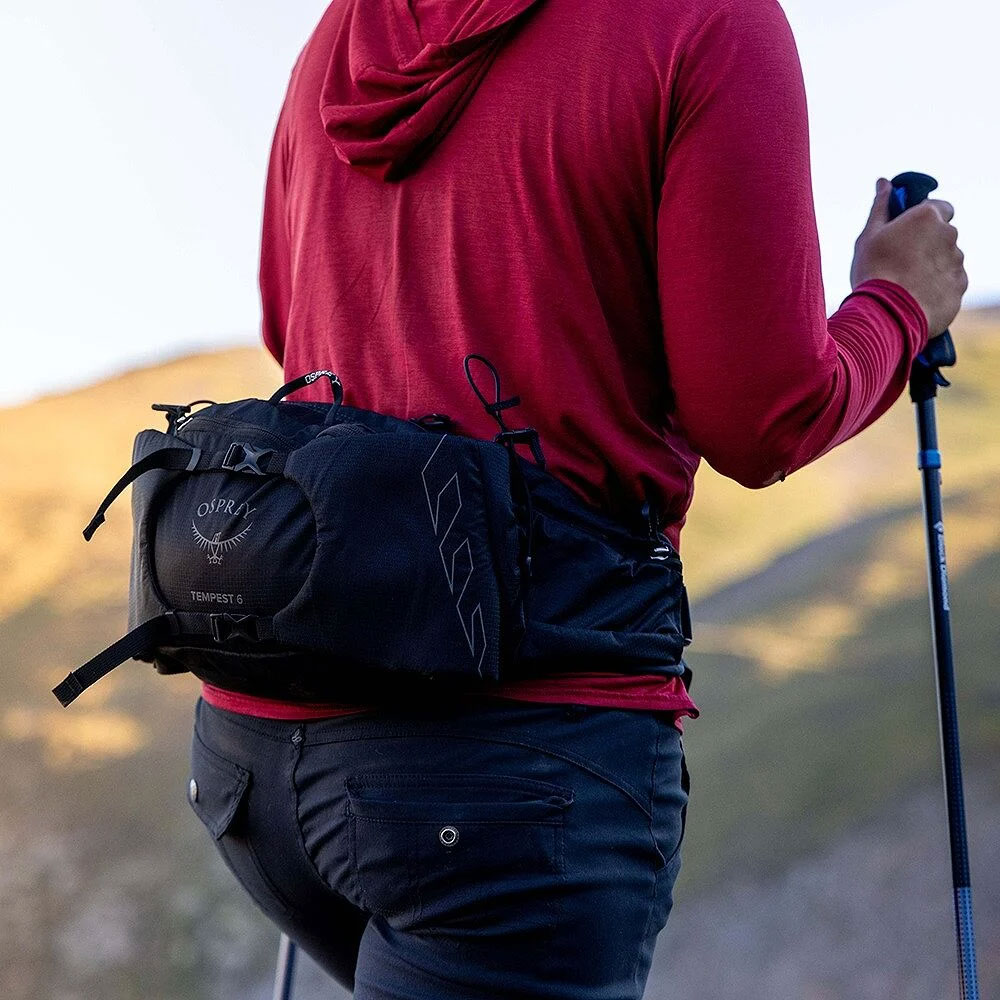 Tempest 6 - Damen Multisport-Gürteltasche black coal grey