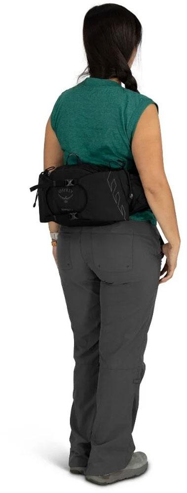 Tempest 6 - Damen Multisport-Gürteltasche black coal grey