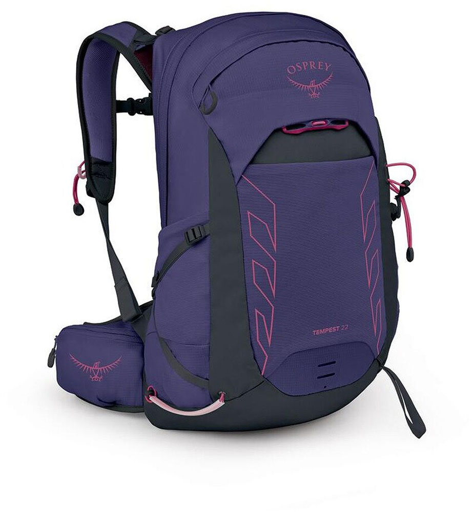 Tempest 22 - Wanderrucksack deep fig hotspot pink