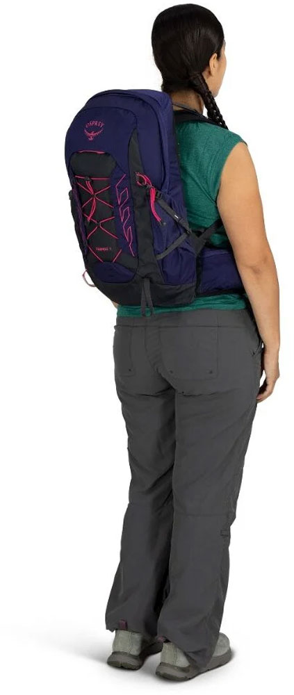 Tempest 11 - Wanderrucksack deep fig hotspot pink