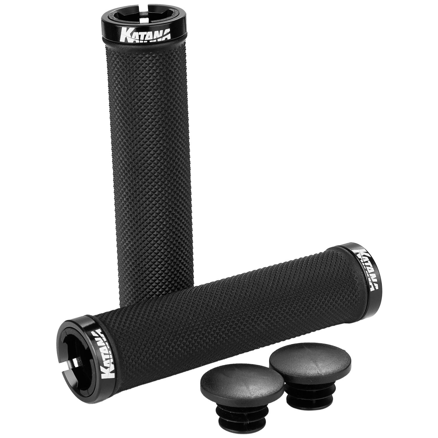 Mangos GLO-5 de aluminio con doble fijación y agarre Diamond Grip D2 