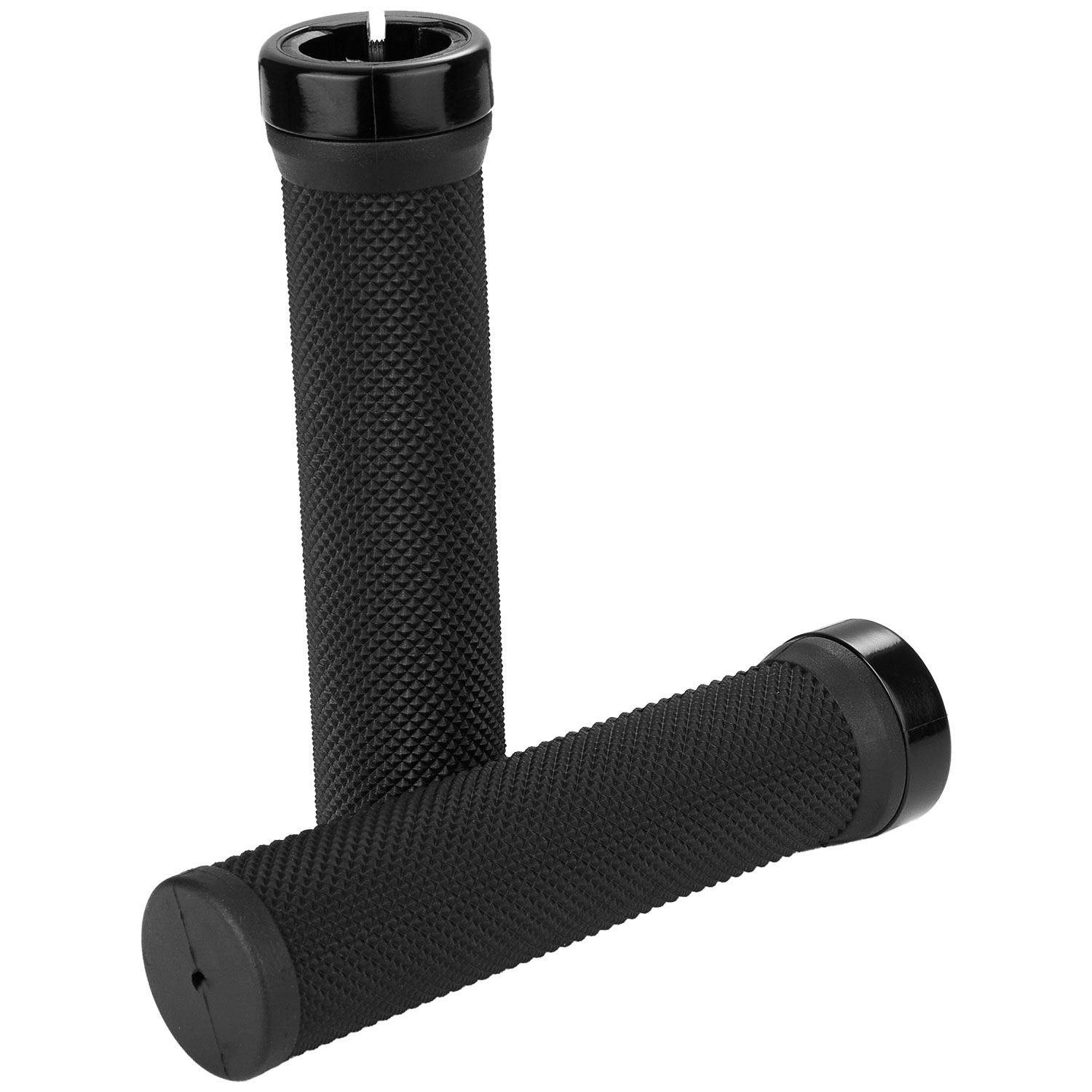 Puños GLO-6 Light Alu Lock-on con agarre Diamond Grip D2