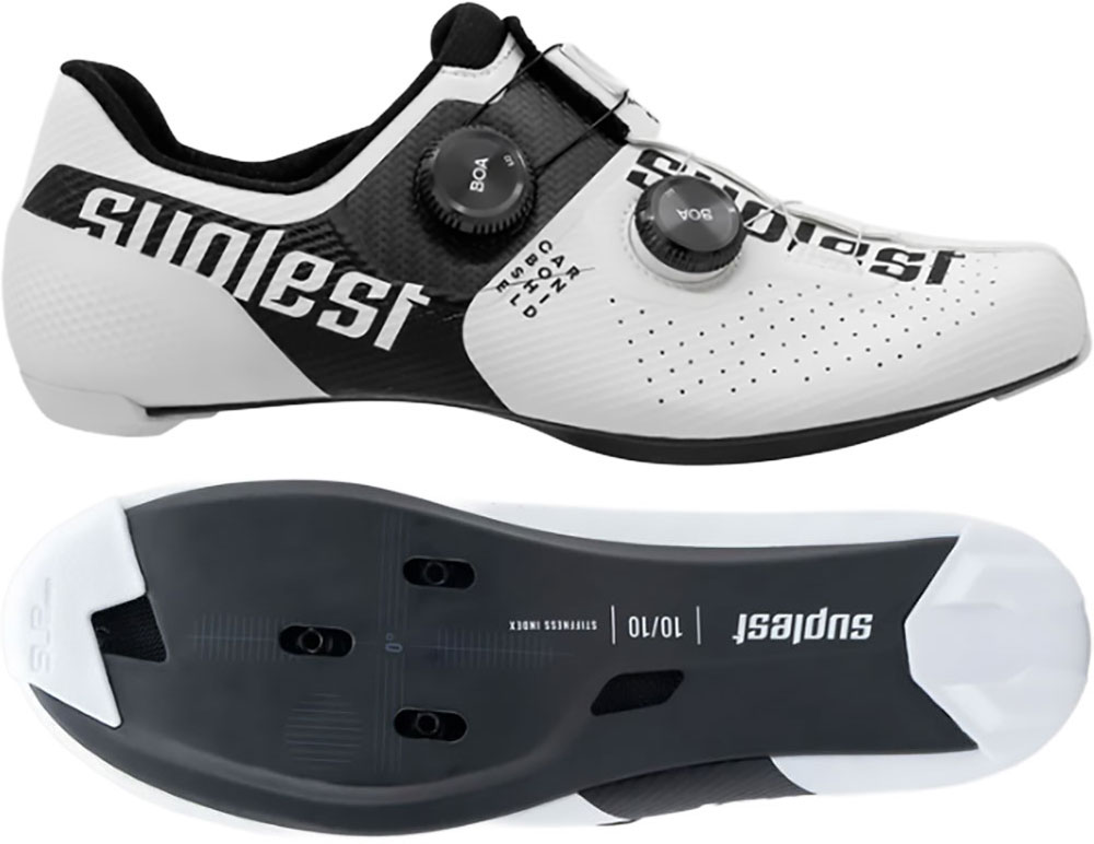Road PRO - Road Cycling Shoes offwhite/black