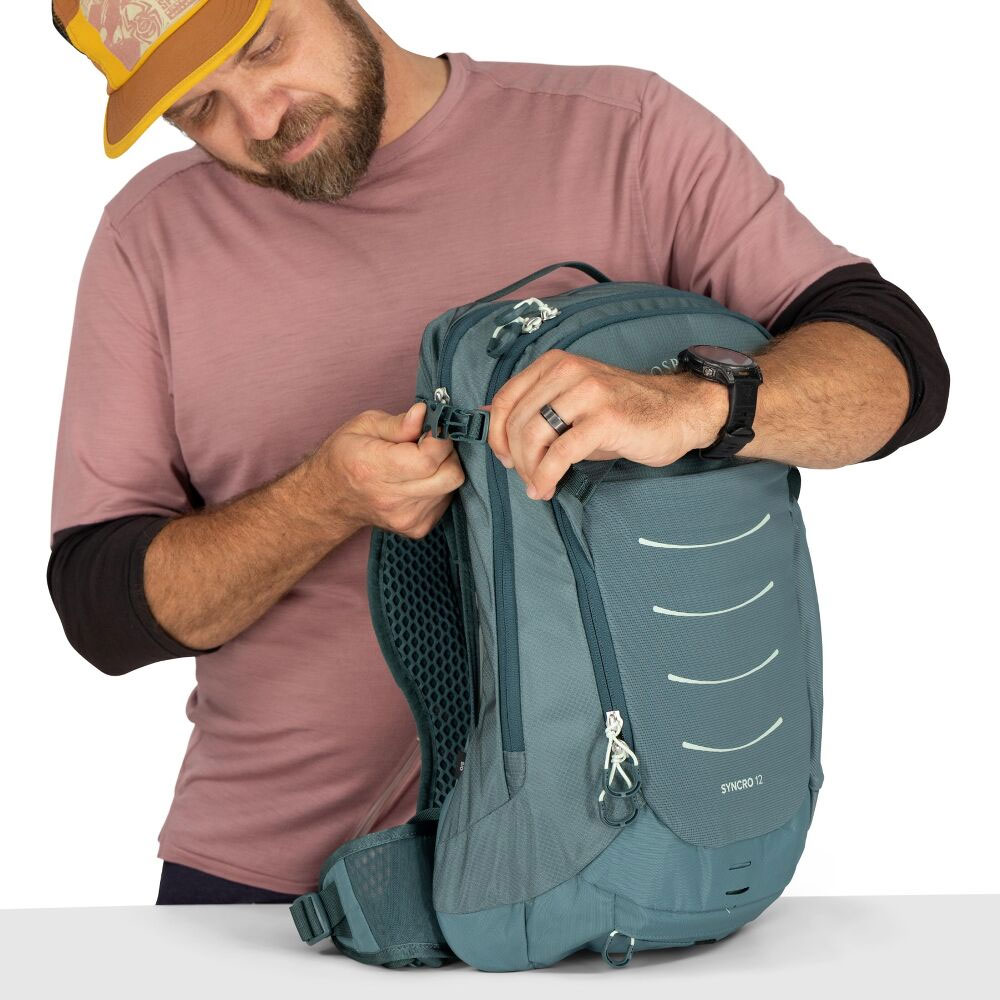 Syncro 12 - Fahrradrucksack cascade blue