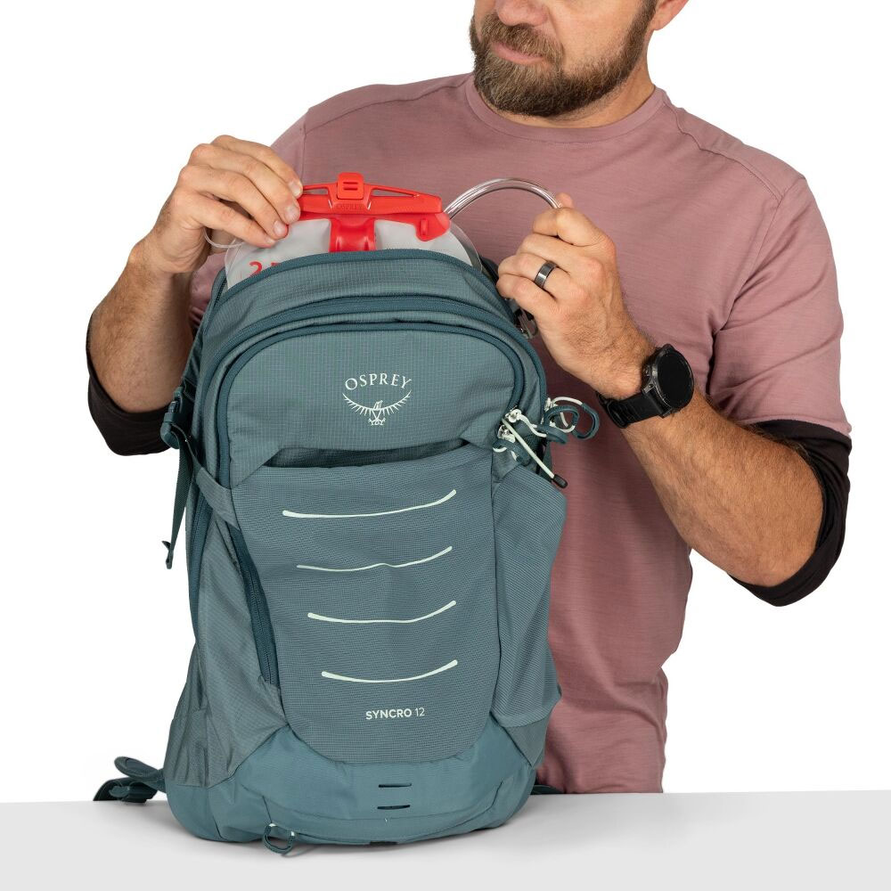 Syncro 12 - Fahrradrucksack cascade blue