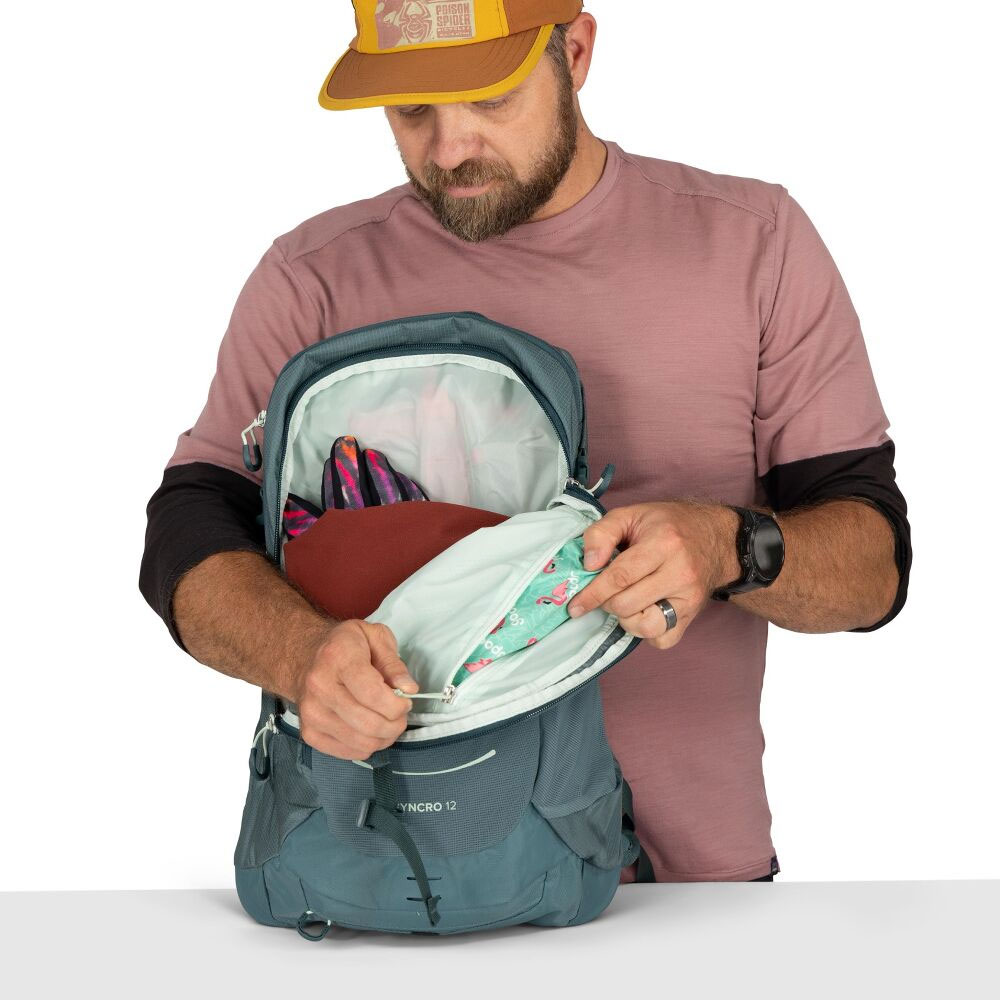 Syncro 12 - Fahrradrucksack cascade blue