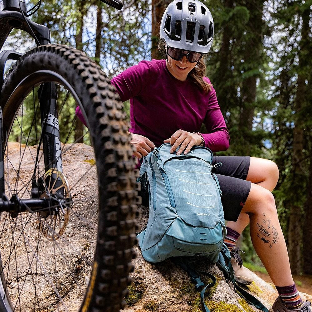 Syncro 12 - Fahrradrucksack cascade blue