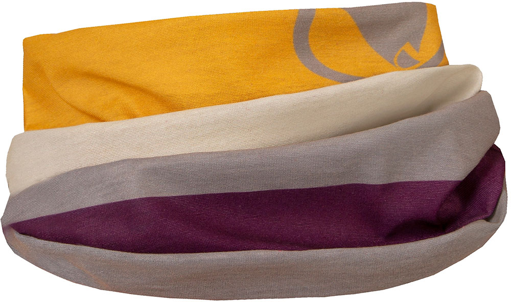 Multitube - Foulard multifonction jaune moutarde