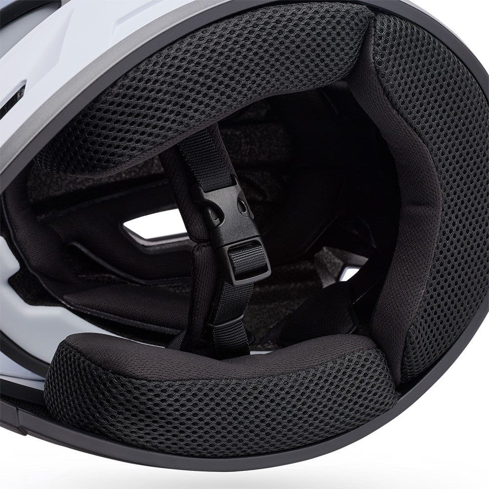 Sanction 2 - Fullface Helm Solid White