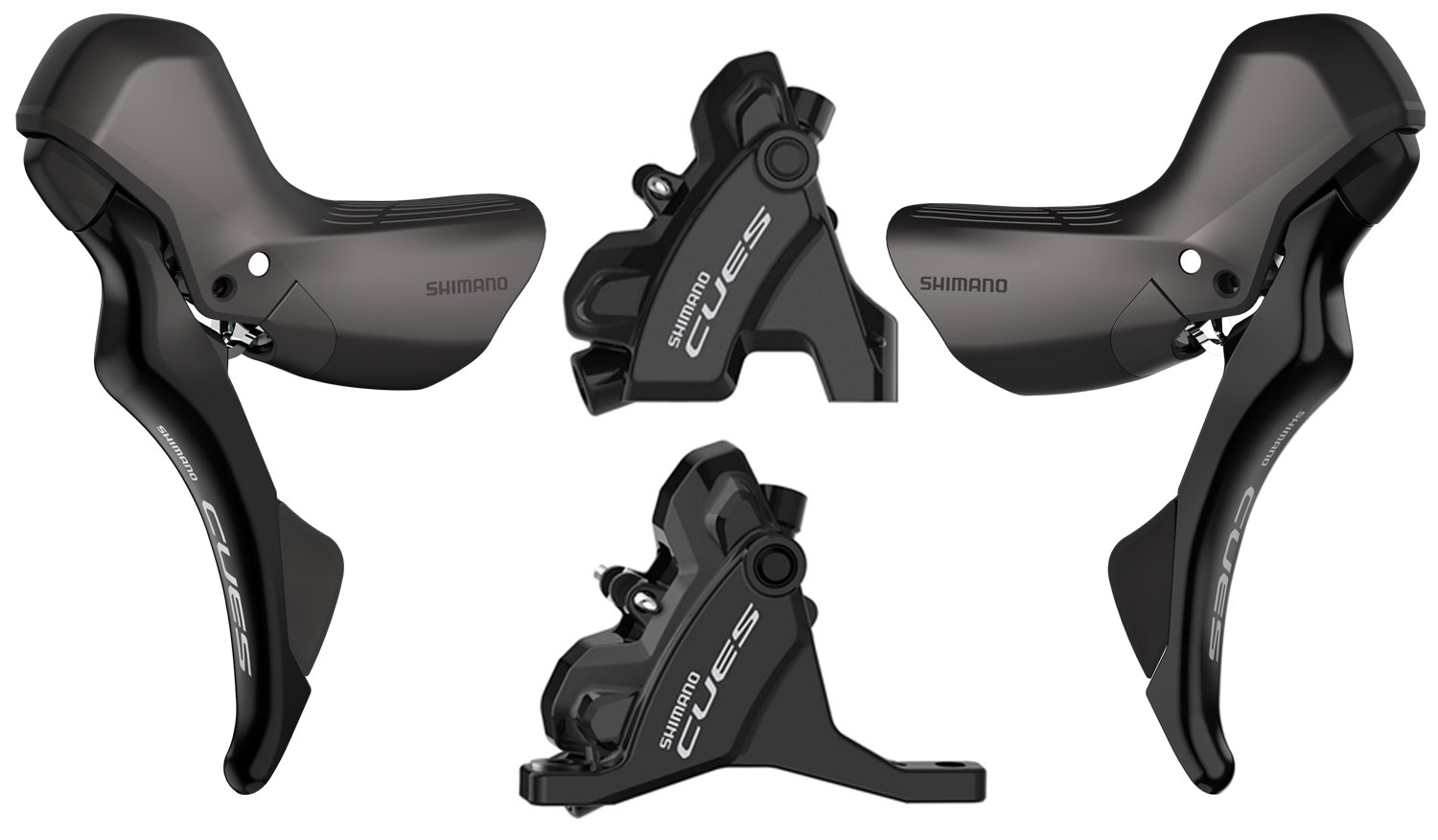 Juego de frenos de disco CUES ST-U4030+BR-U6030 de 2x9 velocidades