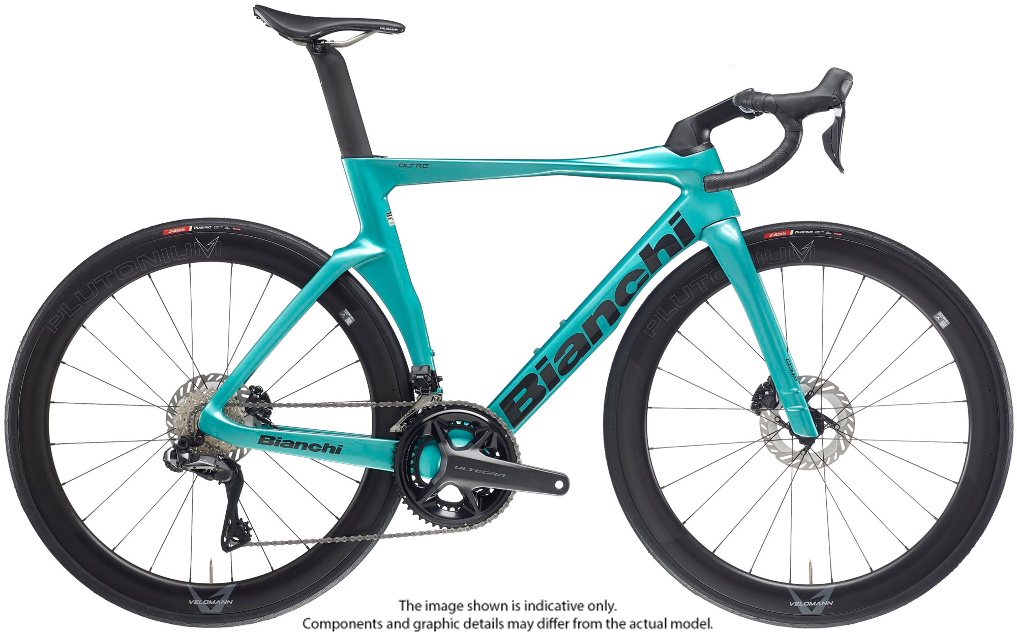 OLTRE Comp 105 DI2 12S CK Grafito metalizado brillante