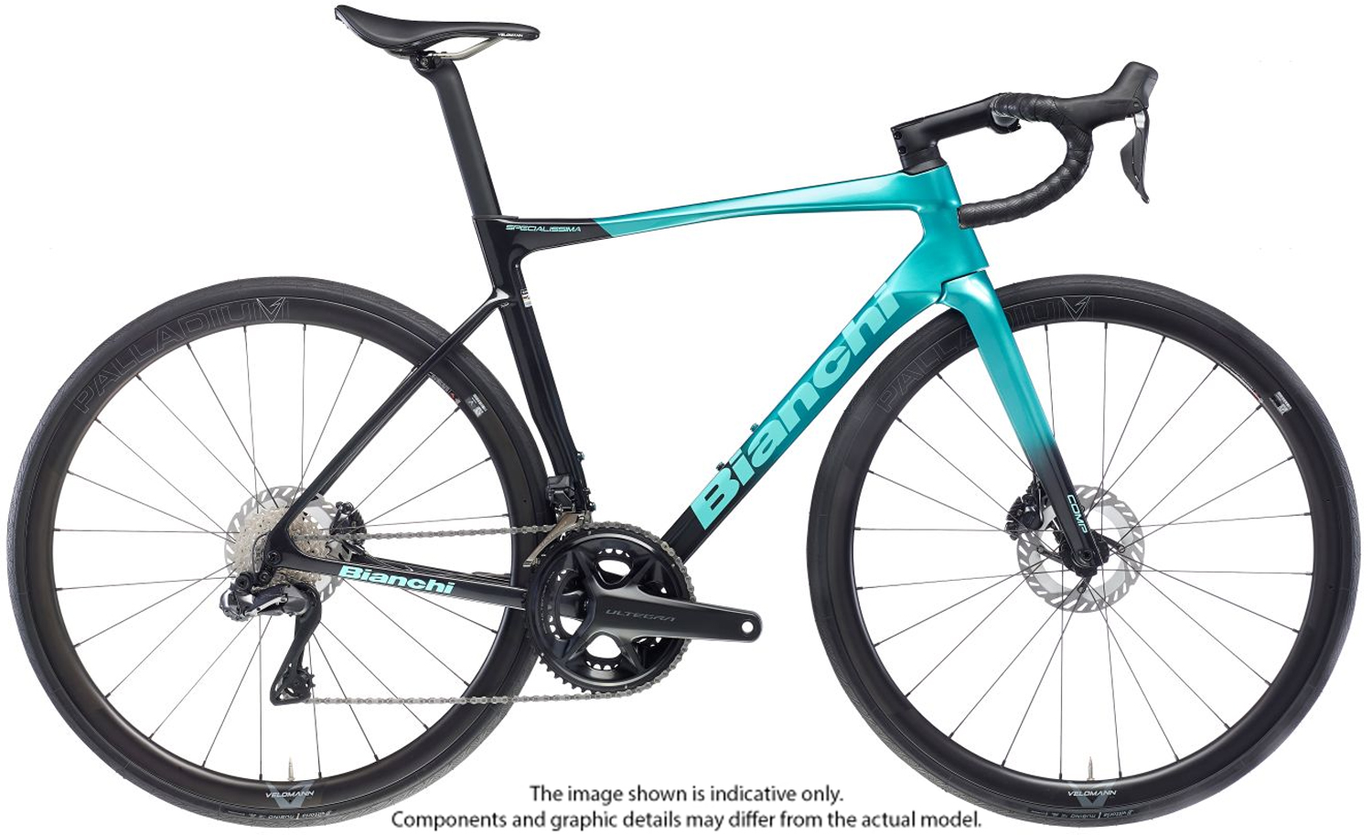 Speciali Comp 105 DI2 Grafito Metalizado Celeste CK16 Brillo total
