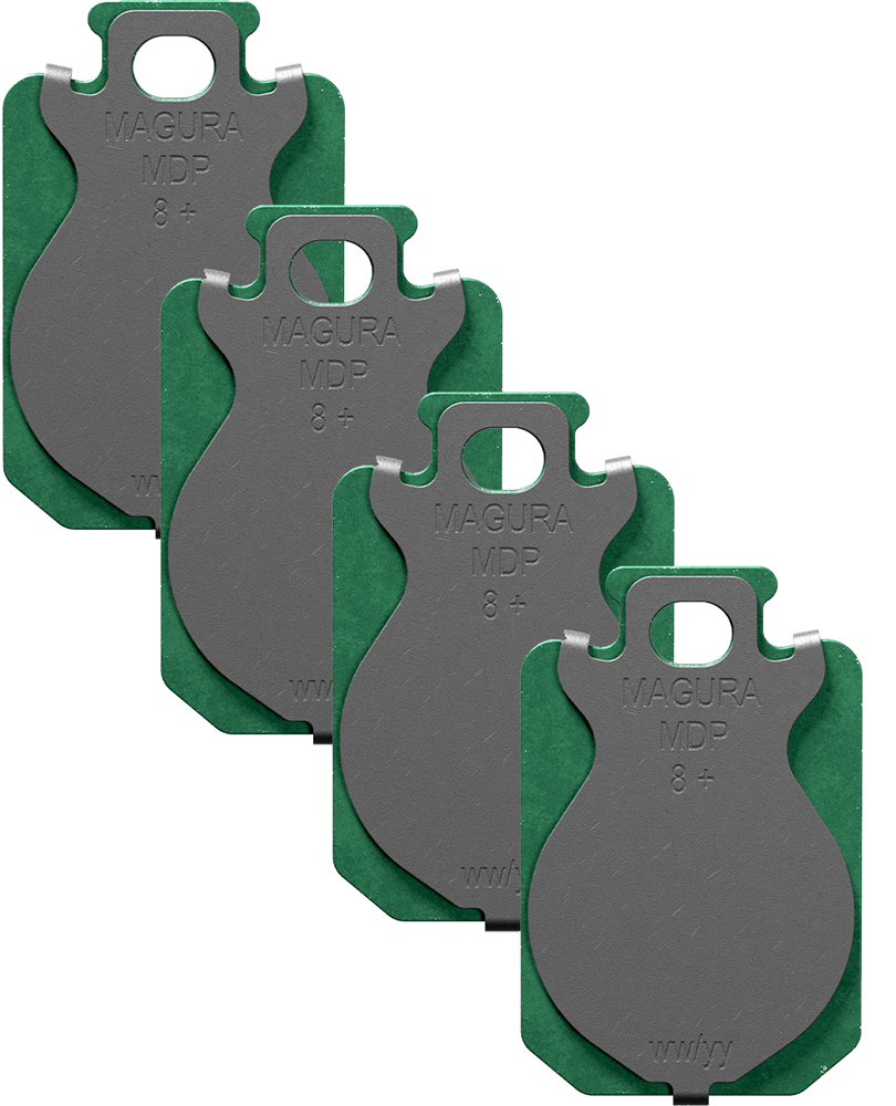 MDP 8+ Green brake pads