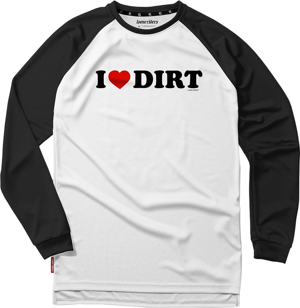 I Heart Dirt - Maillot MTB manga larga