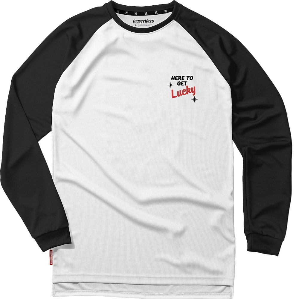 Here To Get Lucky - Maillot de manga larga para BTT