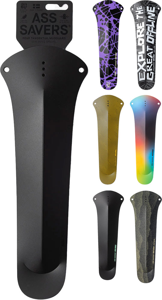 Win Wing 2 Gravel – Protector contra salpicaduras trasero