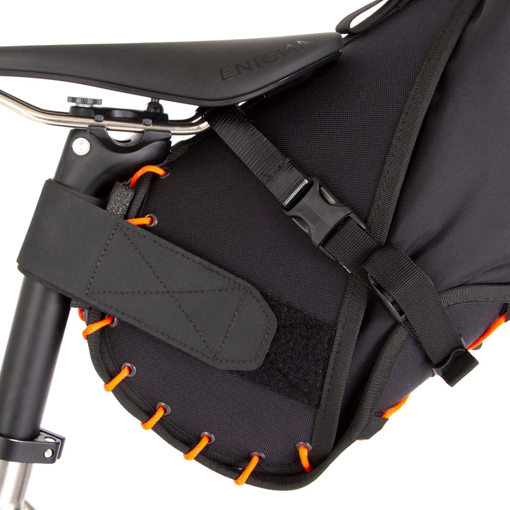 Sacoche de selle 14 L noir/orange