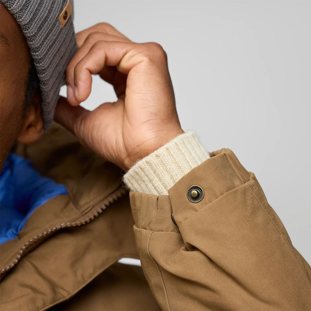 Övik Padded - Winterjacke Wood Brown