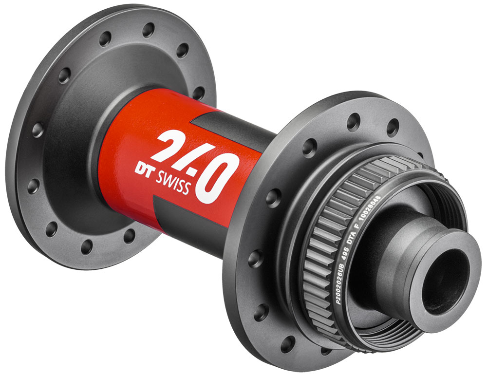 Moyeu Avant DT Swiss 240 Road DB - 100x12mm TA, 24 Trous - Noir - NEUF