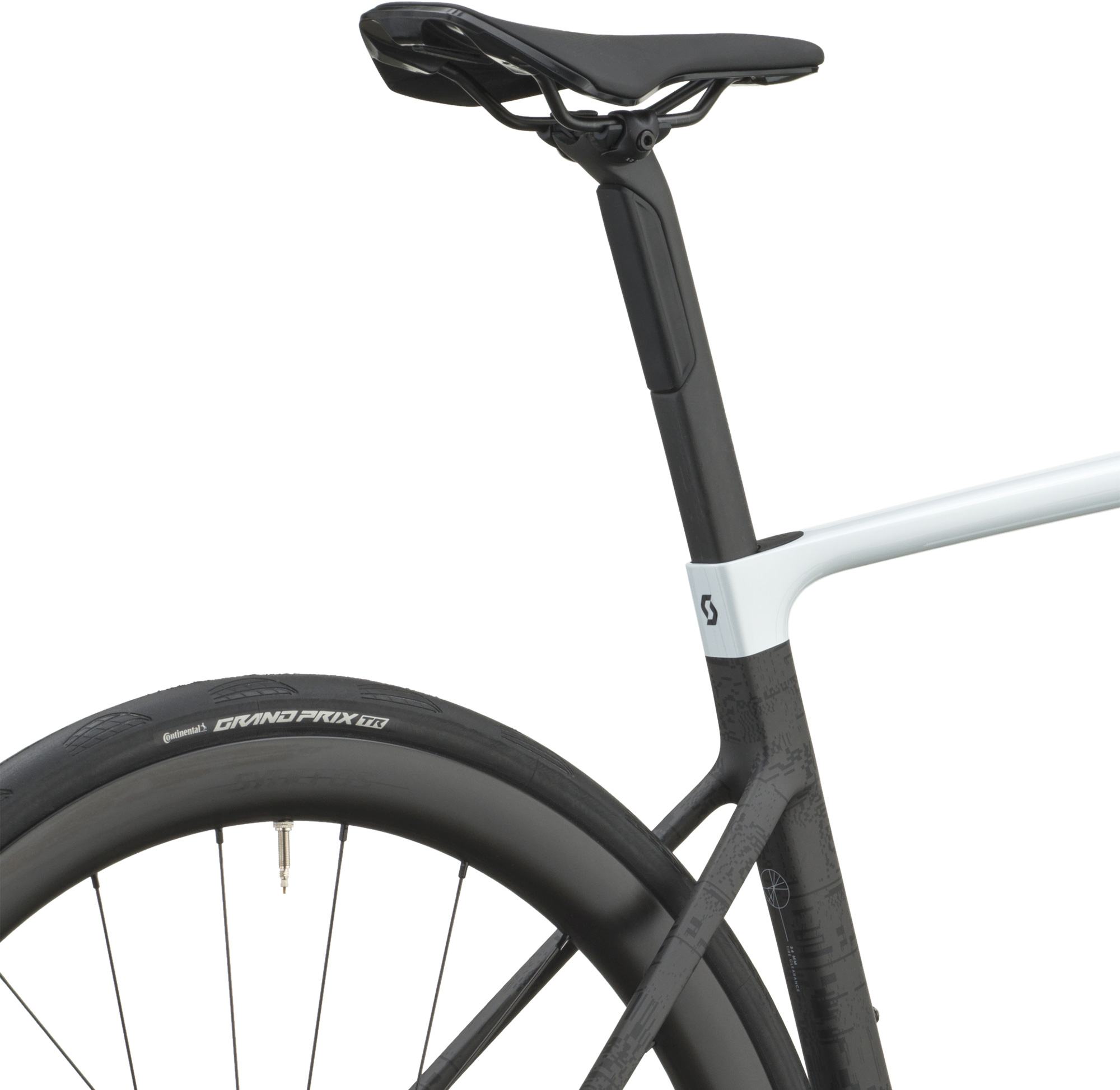Addict RC 25 Cumulus Blanco Carbono Negro