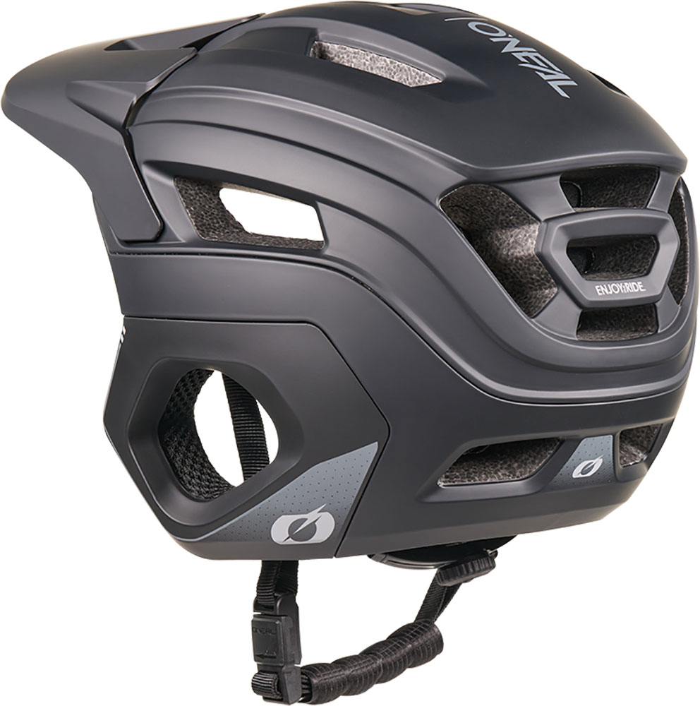 Trapper Evo Solid - MTB Helm Black