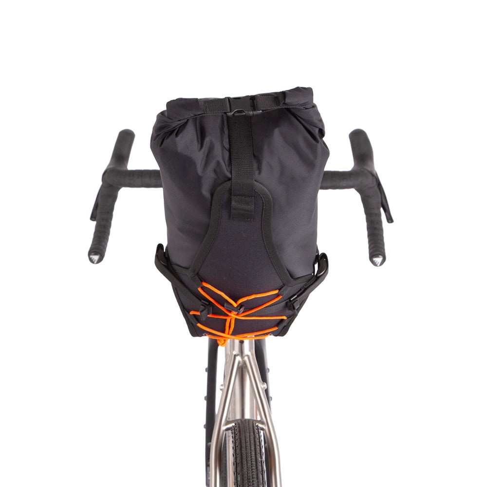 Sacoche de selle 8 L noir/orange