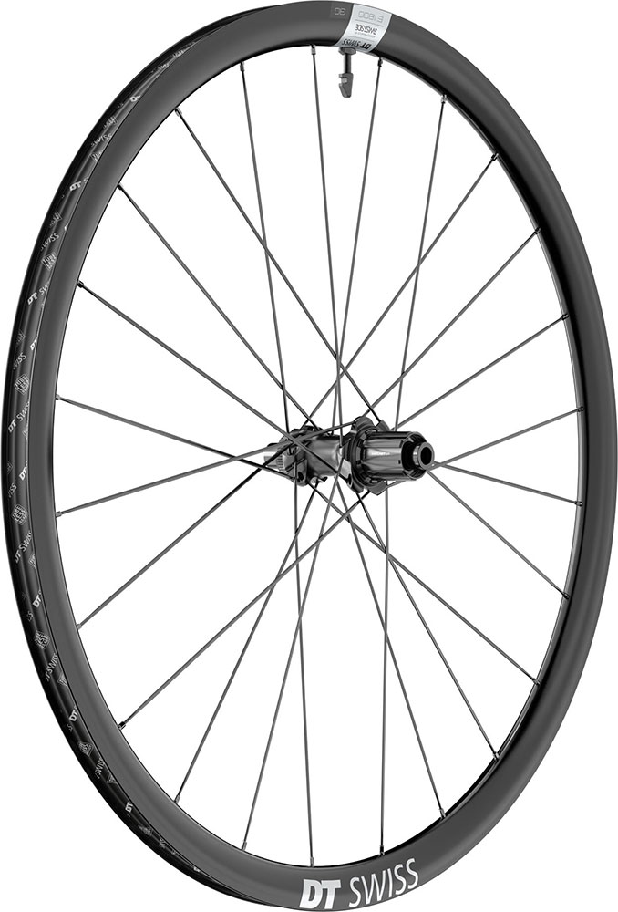 自転車 DT SWISS E 1800 SPLINE DB 32 Wheelset DT Swiss E 1800 Spline 32 Road Wheelset - 700c - 12mm Axle