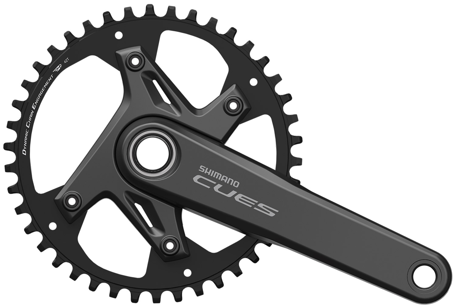 Shimano CUES FC-U6040 9/10/11-speed Crank 42T Crank 1 x 11-speed Shimano CUES FC-U6040 9/10/11-speed Crank 42T Crank 1 x 11-speed