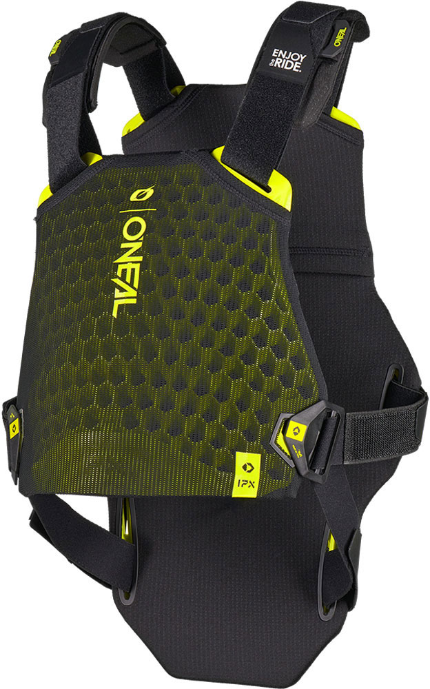 Dirt FLX - Protezione per il torace, nero